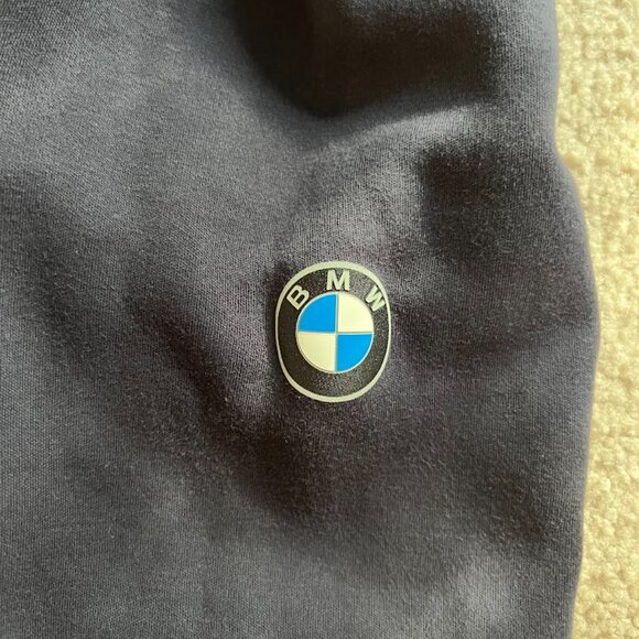 BMW Motorsport PUMA Hooded Sweat Jacket Team Navy - Size Small - Picture 6 of 7